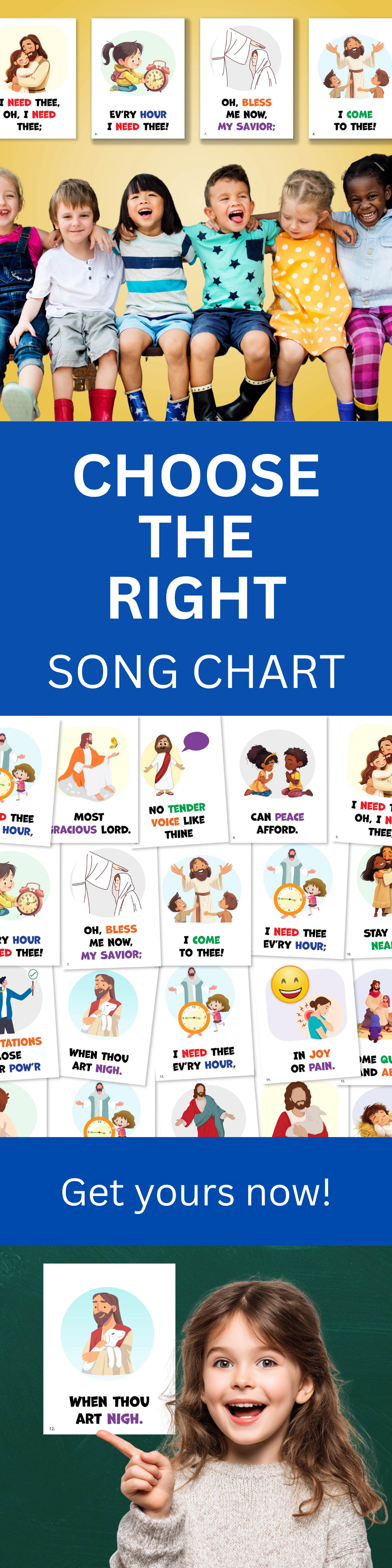 Choose the Right Singing Time Flipchart for LDS Primary
