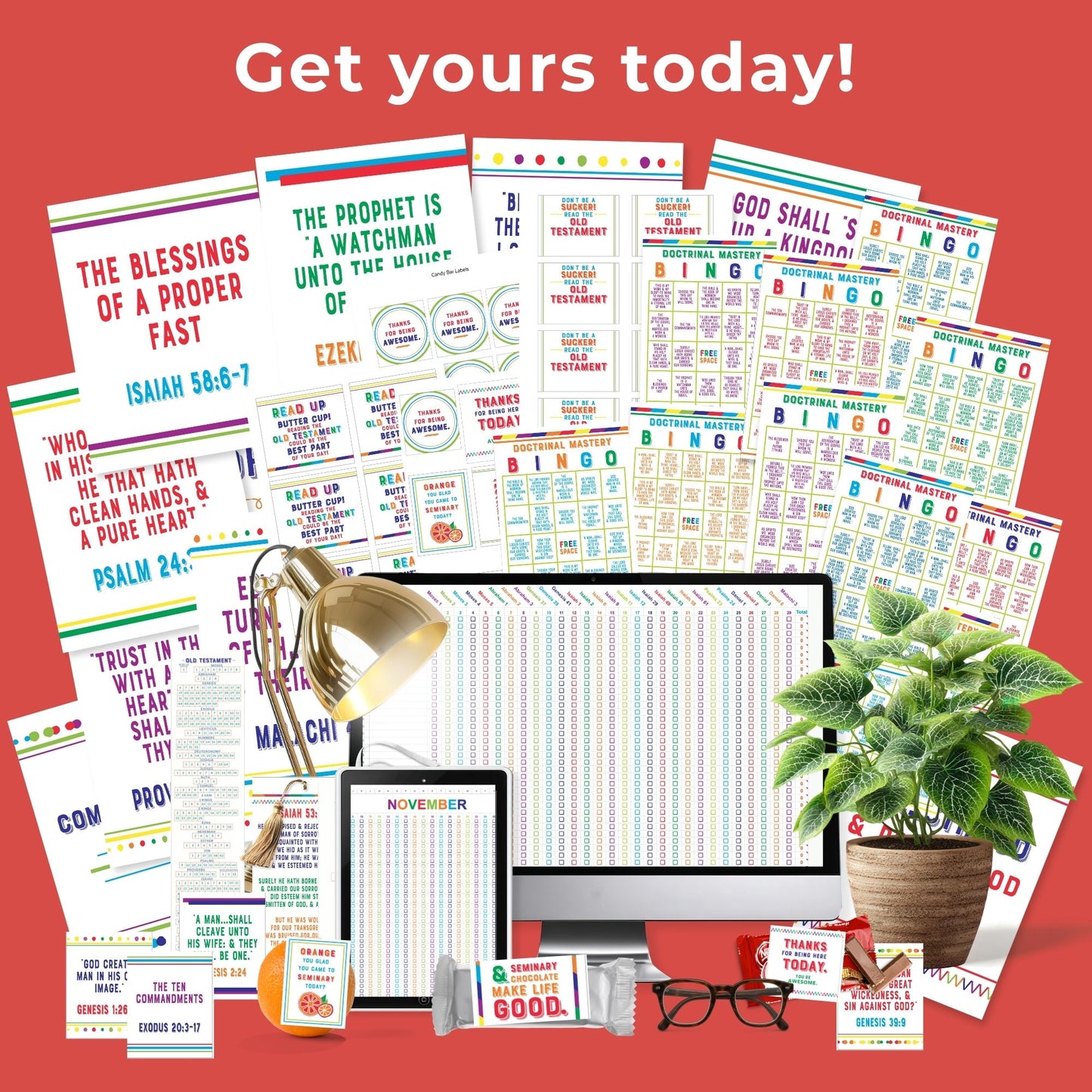 Old Testament Seminary Printable Bundle