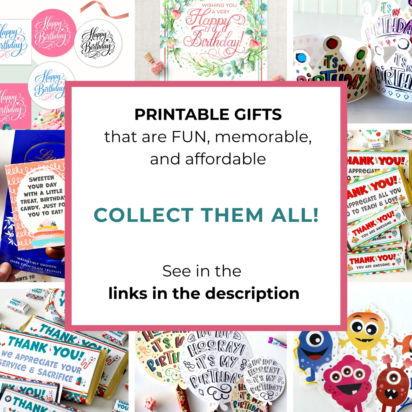 Relief Society Birthday Gift – Printable Chocolate Bar Wrapper