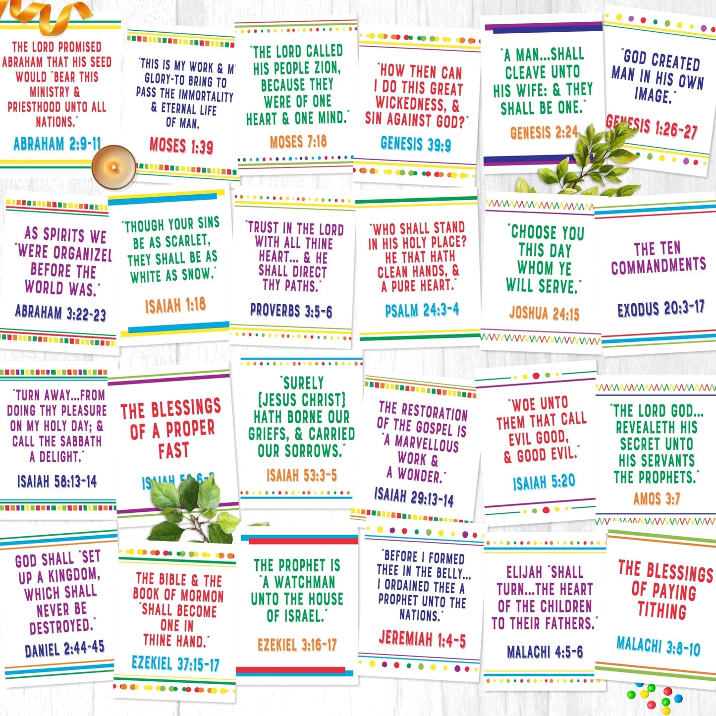 Old Testament Seminary Printable Bundle