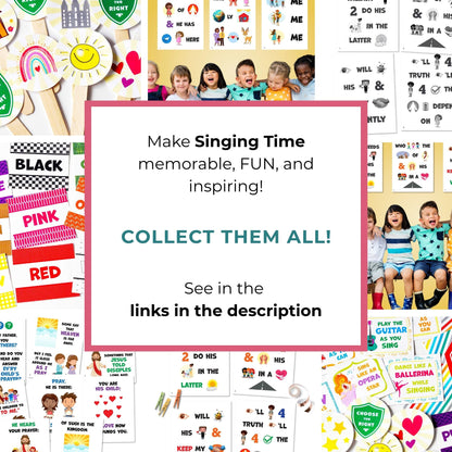 My Heavenly Father Loves Me for Singing Time Flipchart for LDS Primary Come, Follow Me