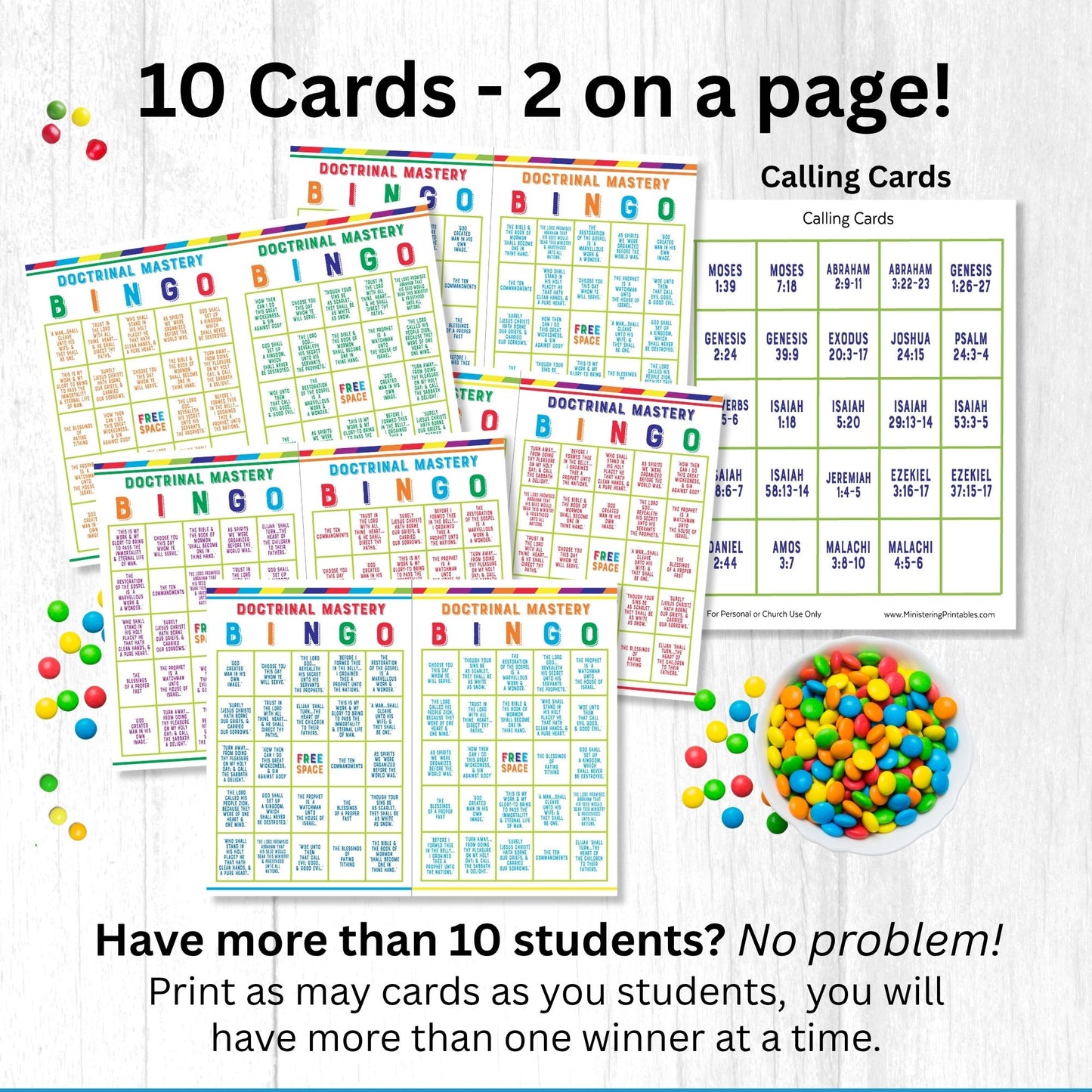 Old Testament Seminary Printable Bundle