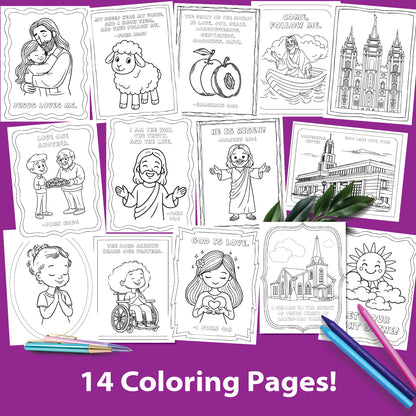 LDS General Conference Kids Activity MEGA Bundle (PDF Download)