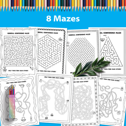 LDS General Conference Kids Activity MEGA Bundle (PDF Download)