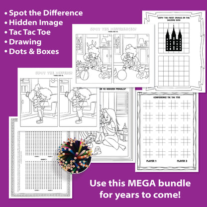 LDS General Conference Kids Activity MEGA Bundle (PDF Download)