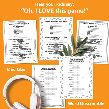 LDS General Conference Kids Activity MEGA Bundle (PDF Download)