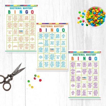 Old Testament Seminary Doctrinal Mastery BINGO Game