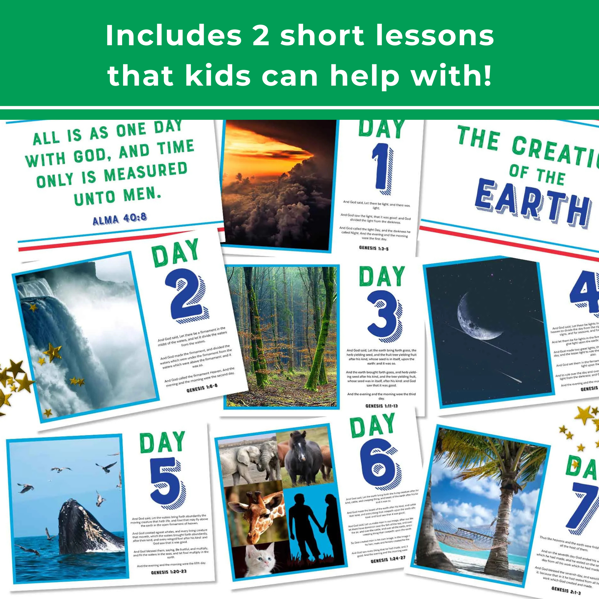 Church Activity Kit Ready Made Primary Lesson Complete Creation Theme Teaching Resource LDS Youth Program Materials Time Saving Sunday School Planning Faith Based Children Activity Primary Leader Resource Kit Comprehensive Teaching