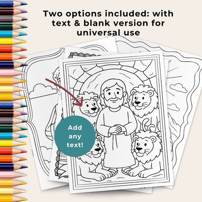 Old Testament Character Coloring Pages  | Come Follow Me 2026