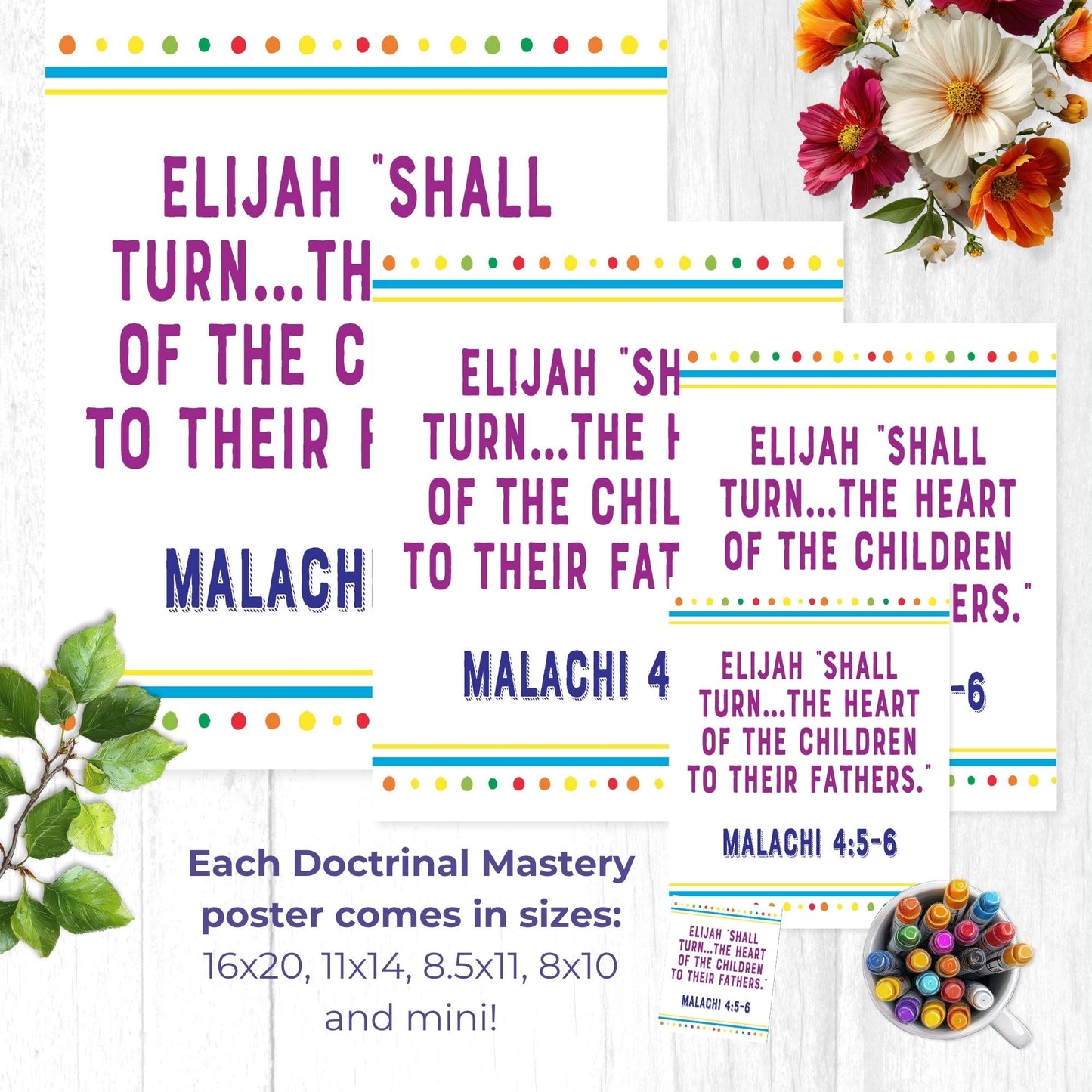 Old Testament Seminary Printable Bundle