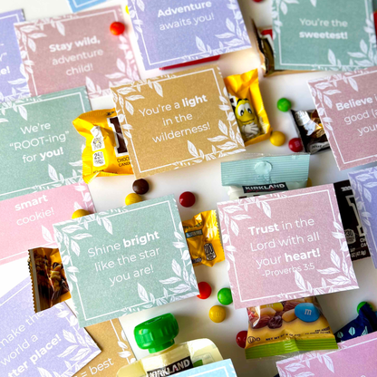 Girls Camp Treat Tag – Printable Gift Tag for LDS Young Women