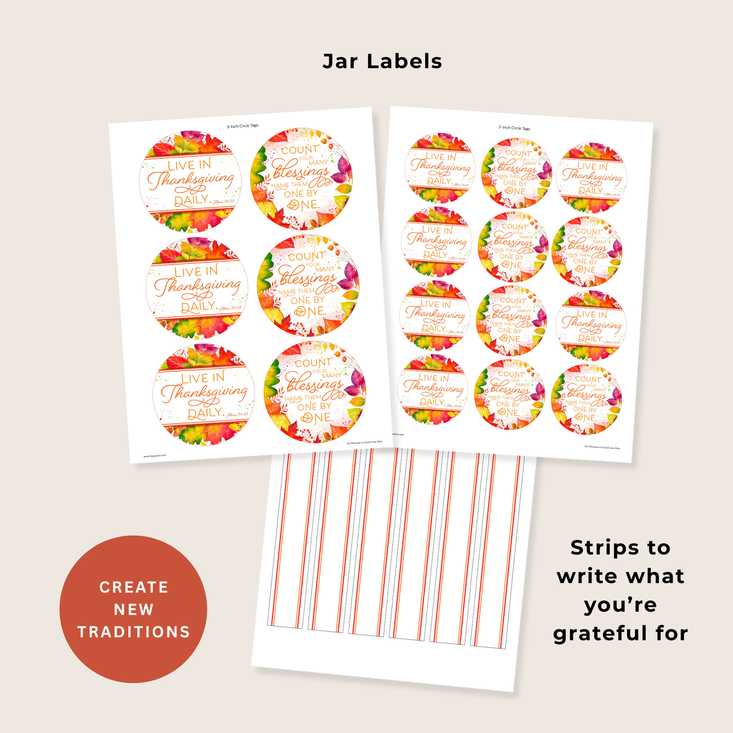 Gratitude Printable – Teach Kids Thankfulness Family Activity Kit