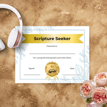 Girls Camp Certificate – Editable Printable Template for LDS Youth