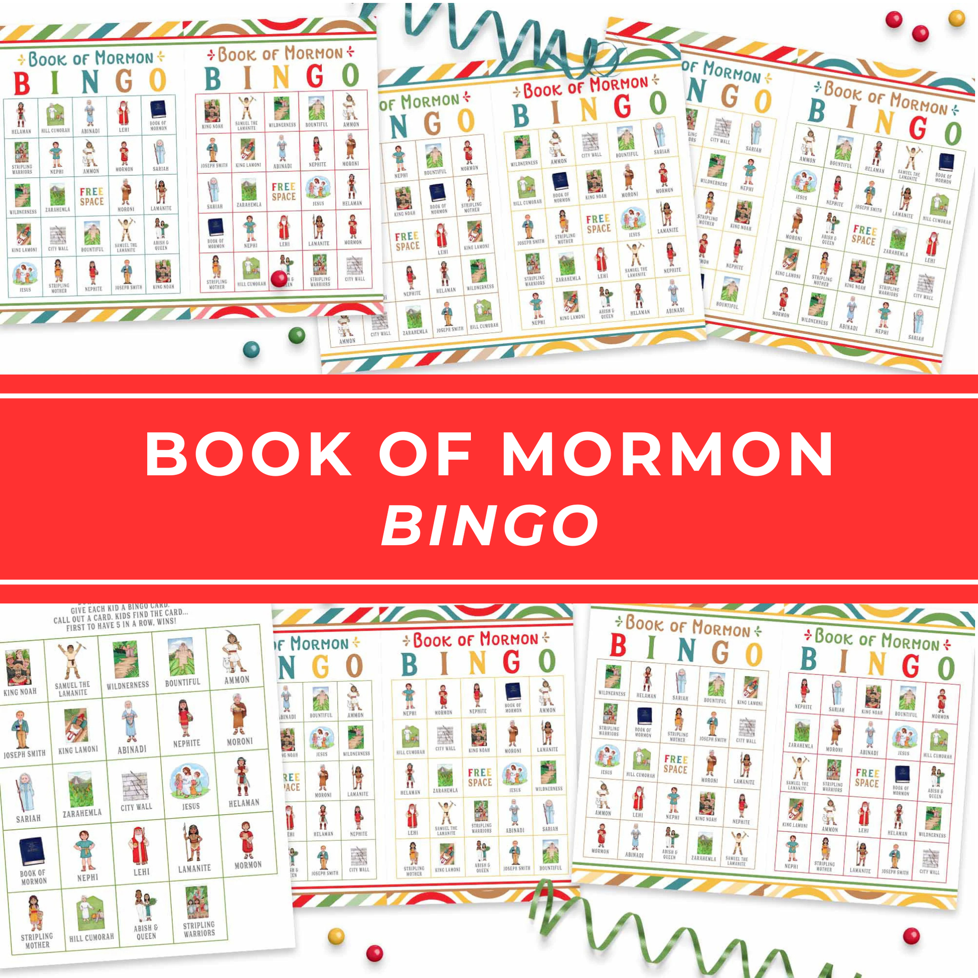 Come Follow Me Activities Book Of Mormon Games Bundle Family Home Evening Resources Primary Teaching Collection Youth Group Study Materials Complete Scripture Games All Ages Learning Tools LDS Family Activities Interactive Educational