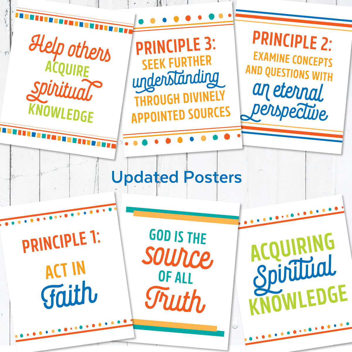 Book of Mormon Doctrinal Mastery Seminary Posters | LDS Seminary Doctr ...