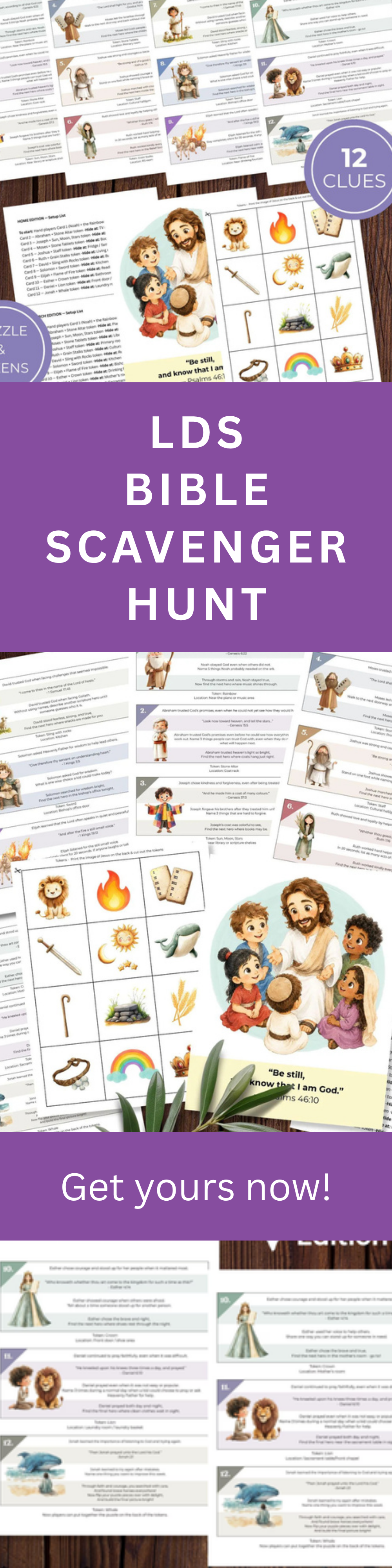 LDS Primary Activity – Printable Scripture Mini Books Download