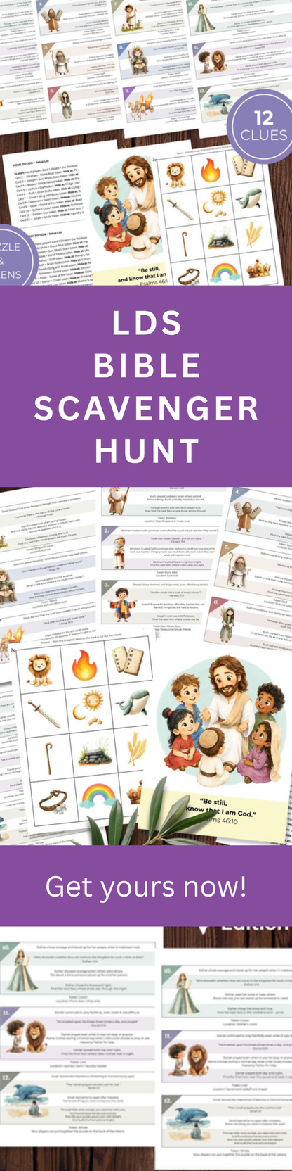 LDS Primary Activity – Printable Scripture Mini Books Download