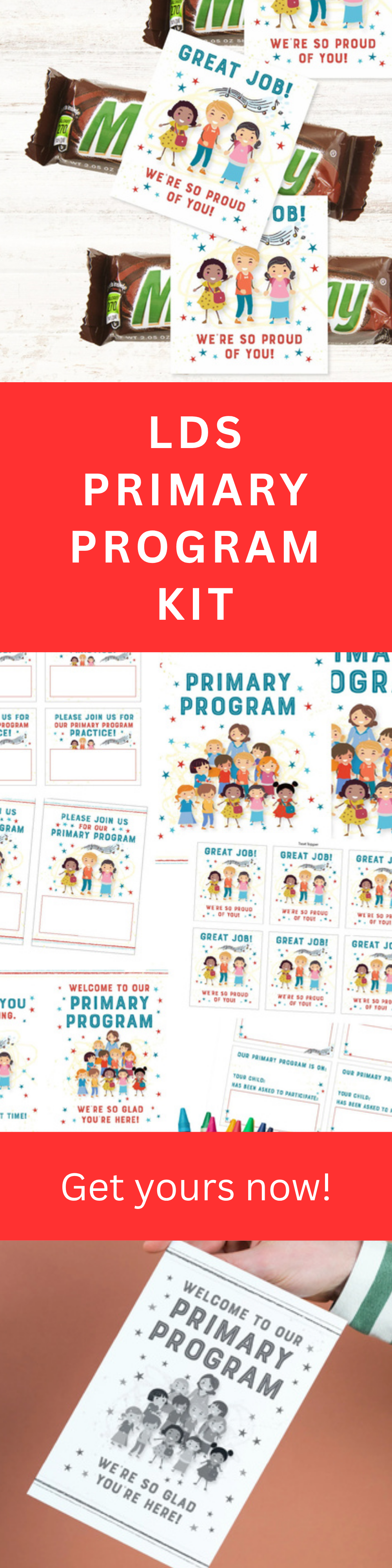 LDS Primary Program Printable – Complete Kit with Cover & Invitation