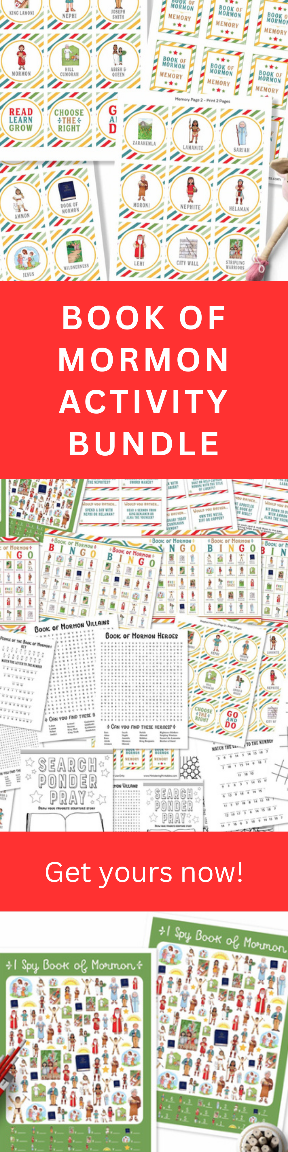 Book of Mormon Game Bundle – Complete Church and Family Resource