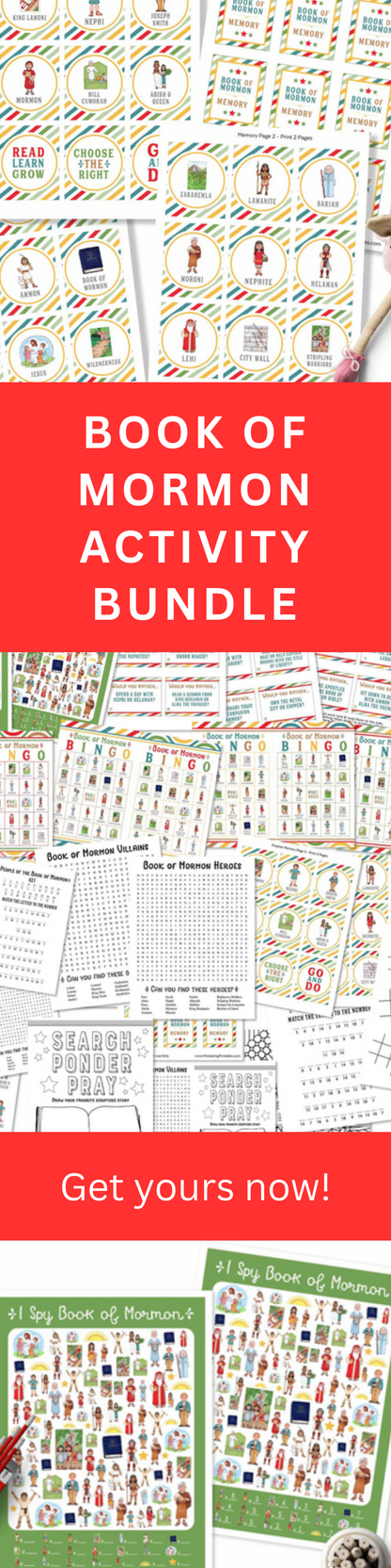 Book of Mormon Game Bundle – Complete Church and Family Resource