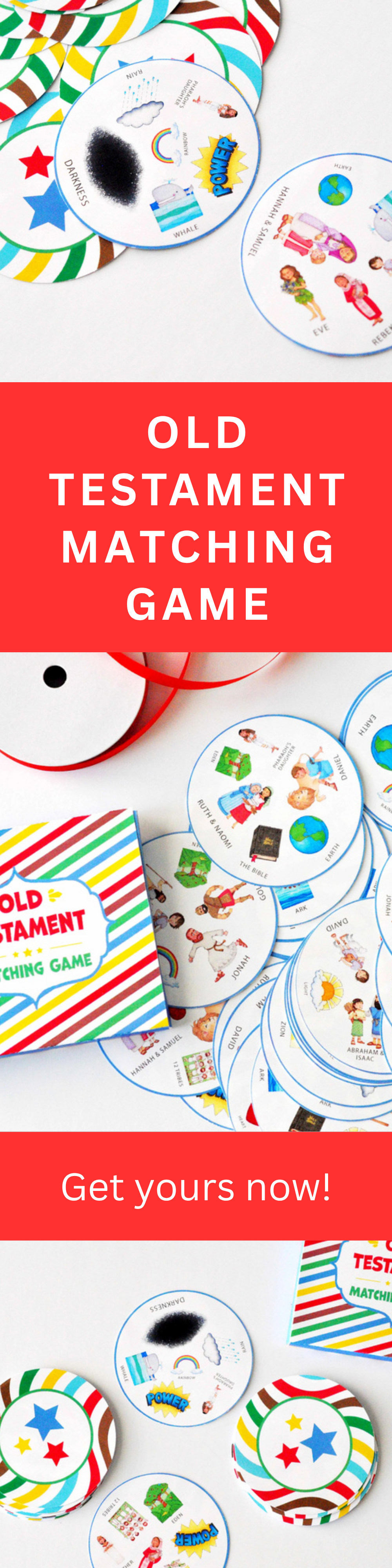Old Testament Game – Spot It Style Matching for Kids and Families