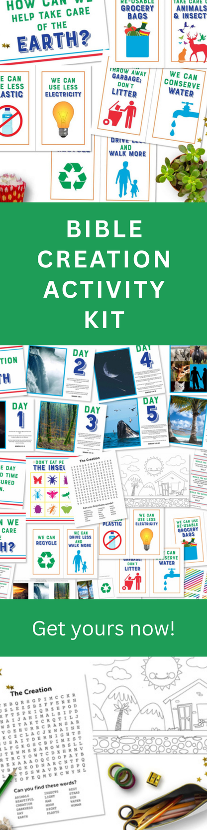 LDS Primary Activity Kit – Complete Creation Theme Lesson