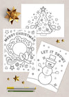 Free Christmas Coloring Pages 🎄🎄