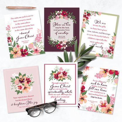 April 2025 Spring General Conference Free Quote Printables