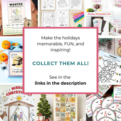 Holiday Printable Gift Tags – Yearround Collection for Primary, Youth, and Sunday School