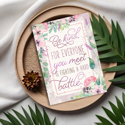 Kindness Printable – Inspirational Quote Art Kit in 3 Sizes