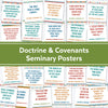 Doctrine & Covenants LDS Seminary Doctrinal Mastery Posters