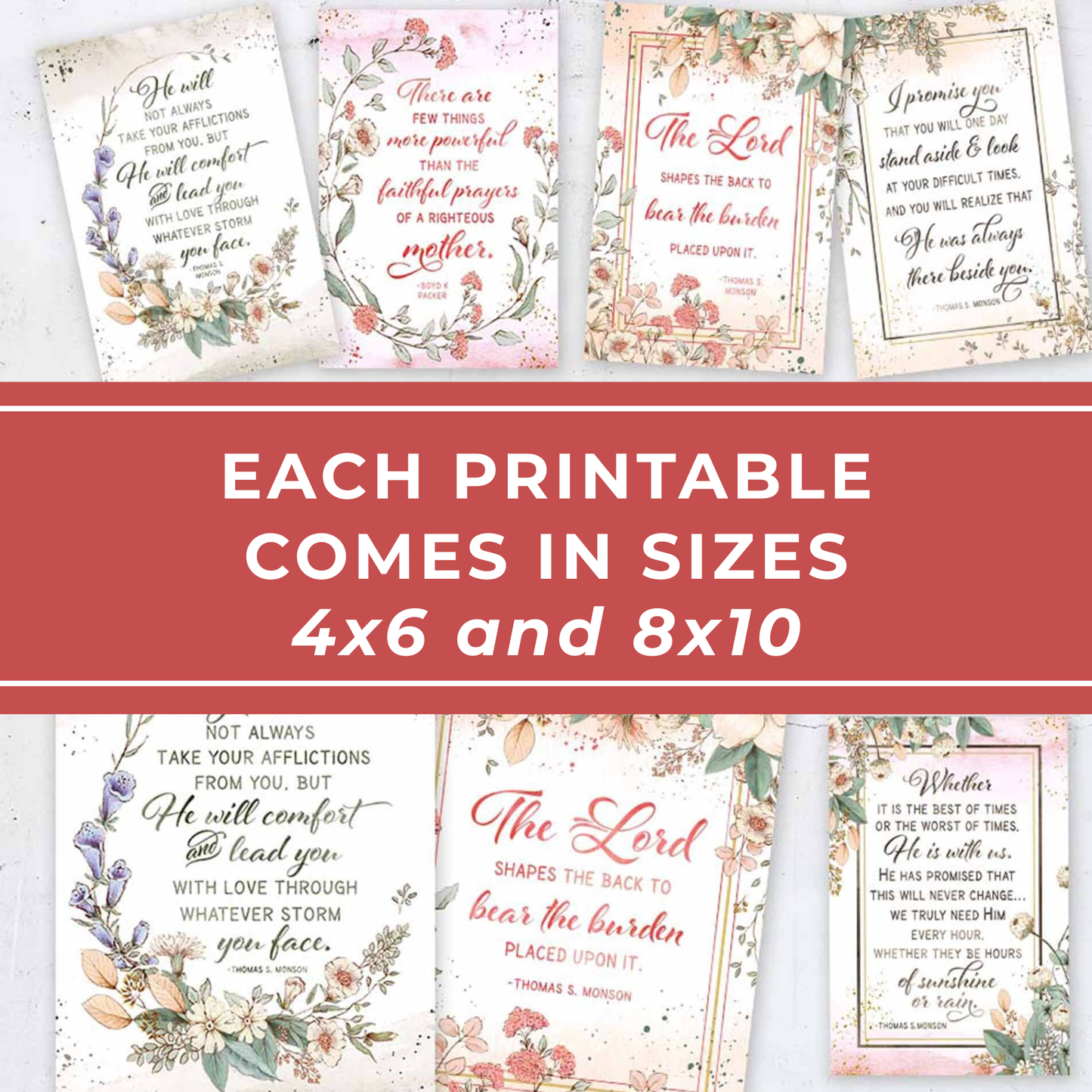 Encouragement Gift for Friend – Faithbased Comfort Printable Kit