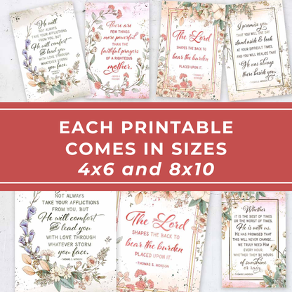 Encouragement Gift for Friend – Faithbased Comfort Printable Kit