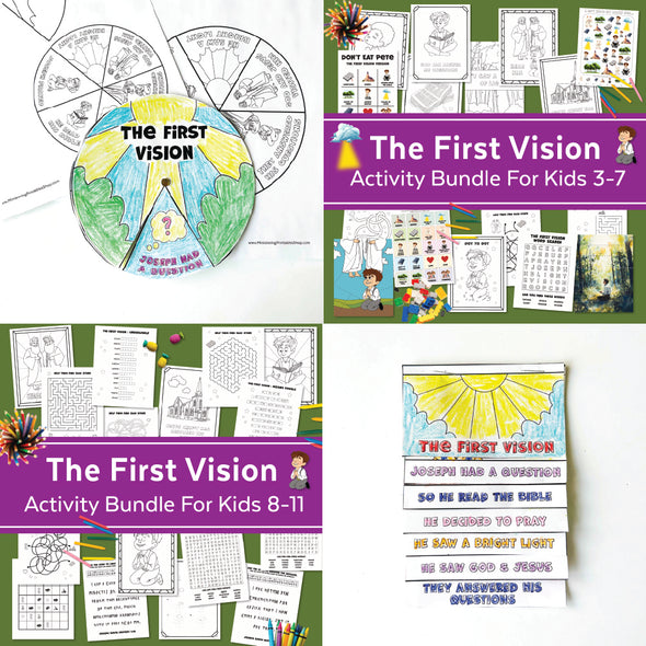 First Vision Bundle - LDS Come Follow Me 2025