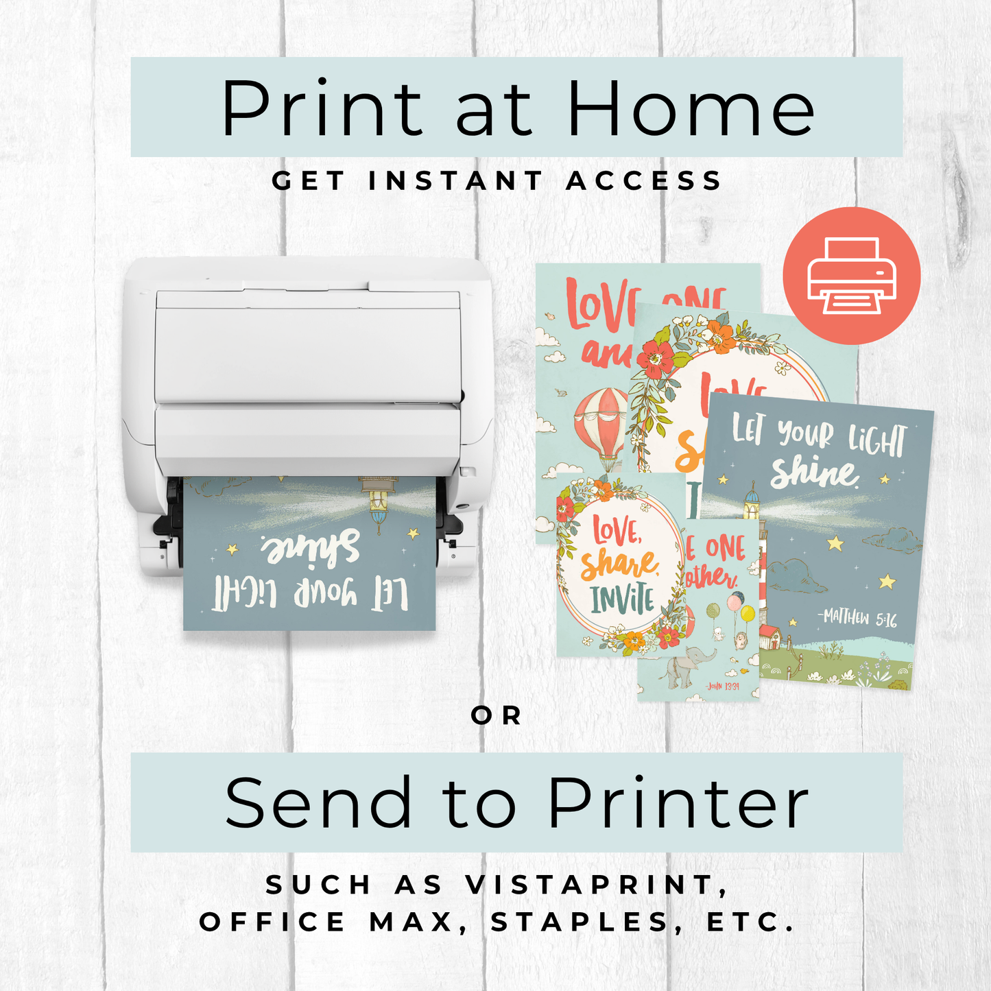 Relief Society Printable – Love Share Invite Poster Kit for Lessons and Bulletins