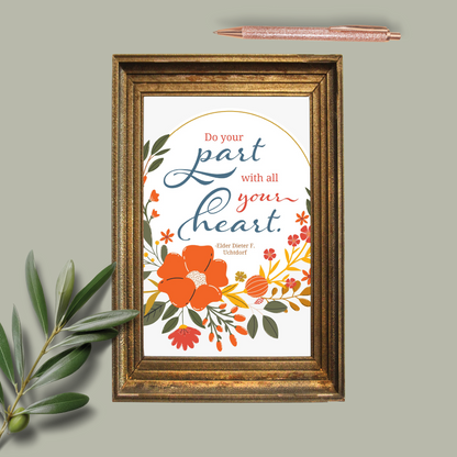 Free October 2025 LDS General Conference Quote Printables – Uplifting Quotes from Church Leaders