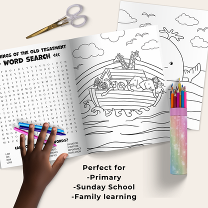 Old Testament Coloring and Activity Kit – Primary & Sunday School Activities