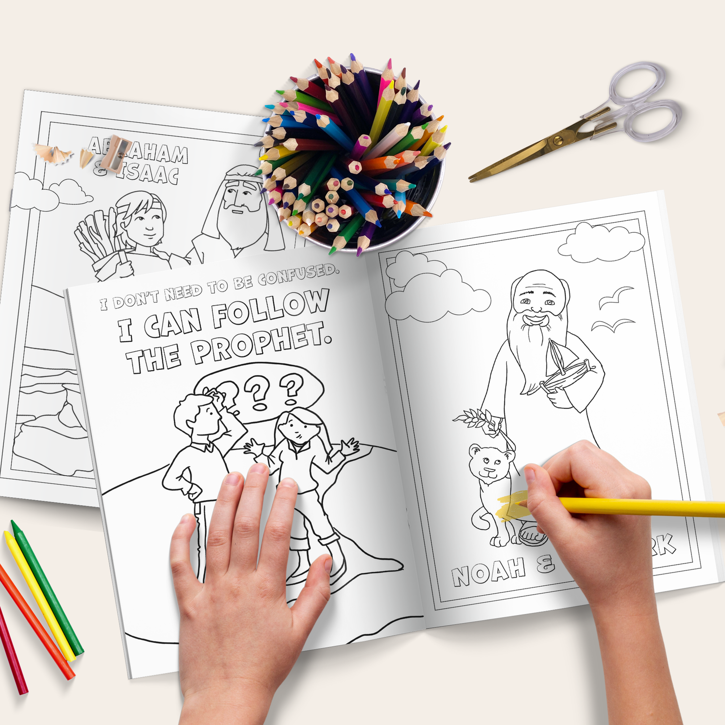 Old Testament Coloring and Activity Kit – Primary & Sunday School Activities
