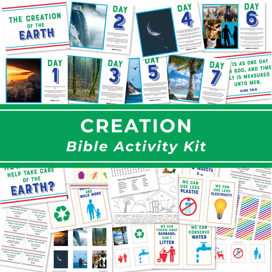 LDS Primary Activity Kit Complete Creation Theme Lesson Ready Made Church Teaching Resource Time Saving Primary Leader Materials Sunday School Activity Planning Youth Group Engagement Faith Based Learning Experience Comprehensive Teaching