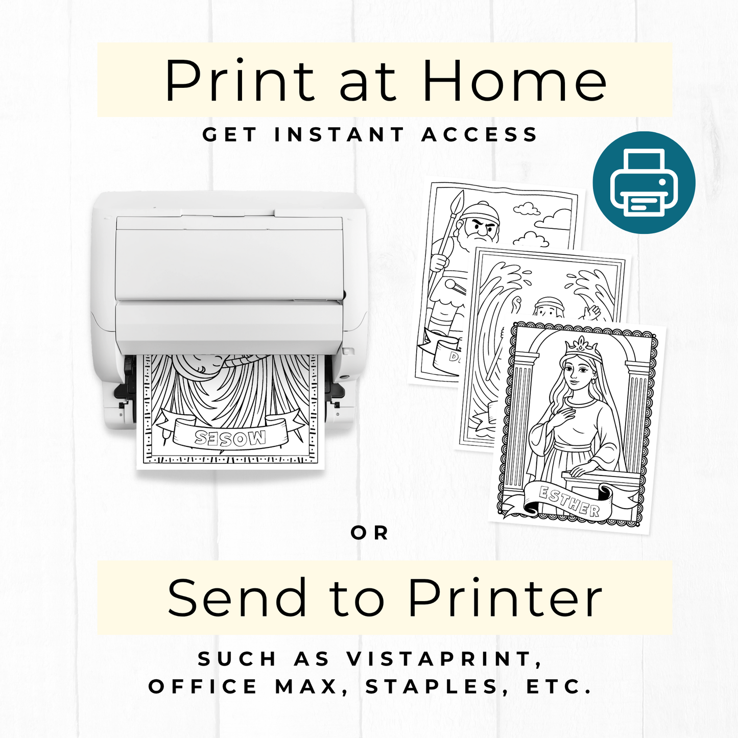Old Testament Coloring Pages – Printable Bible Story Activities