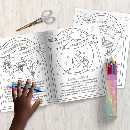 The New Testament Parables - Posters and Coloring Pages