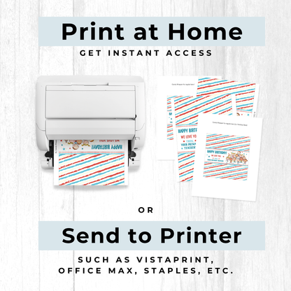 LDS Primary Birthday Gift – Easy Printable Candy Bar Wrappers