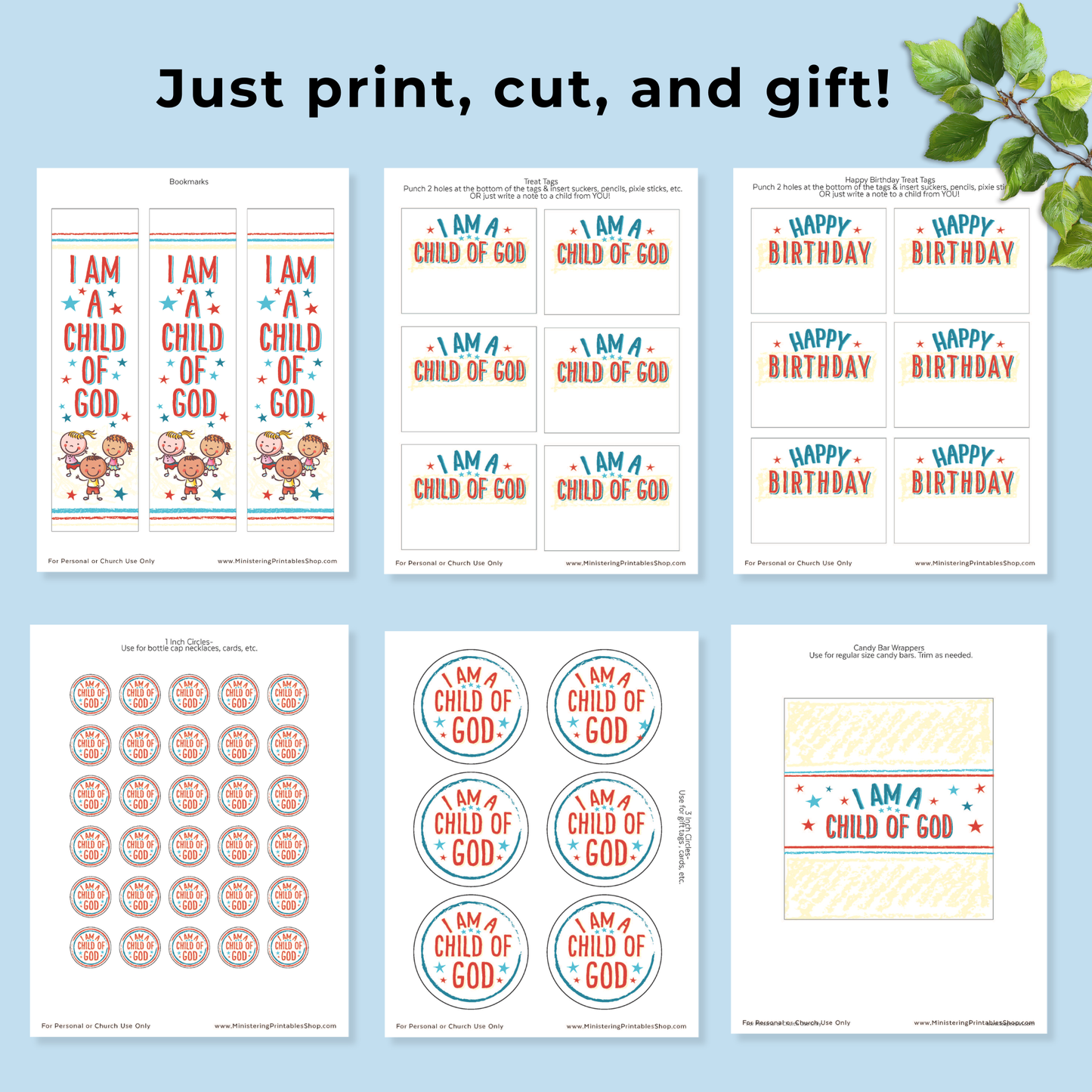 Child of God Printable – Gift Kit for Primary Teachers and Leaders