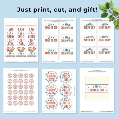 Child of God Printable – Gift Kit for Primary Teachers and Leaders