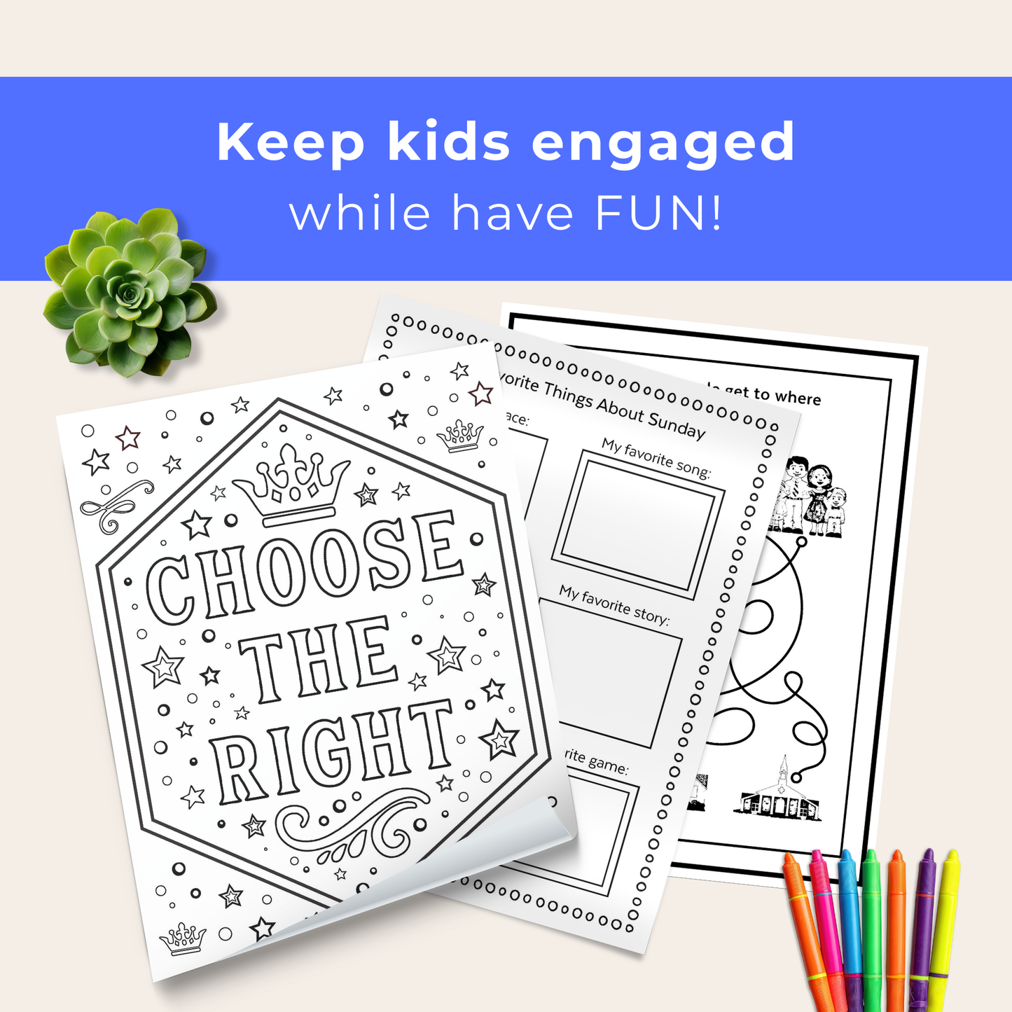 Kids Sunday School Game Printable Activity Kit Memory Matching Collection Bingo Card Set Digital Download Instant Church Classroom Resource Educational Family Activity Faith Based Learning Tool Teaching Material DIY Sunday Lesson Plan Youth