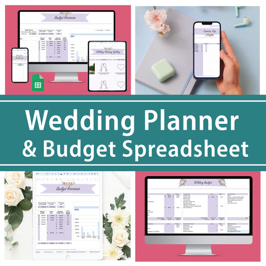 Wedding Budget and Planner Spreadsheet