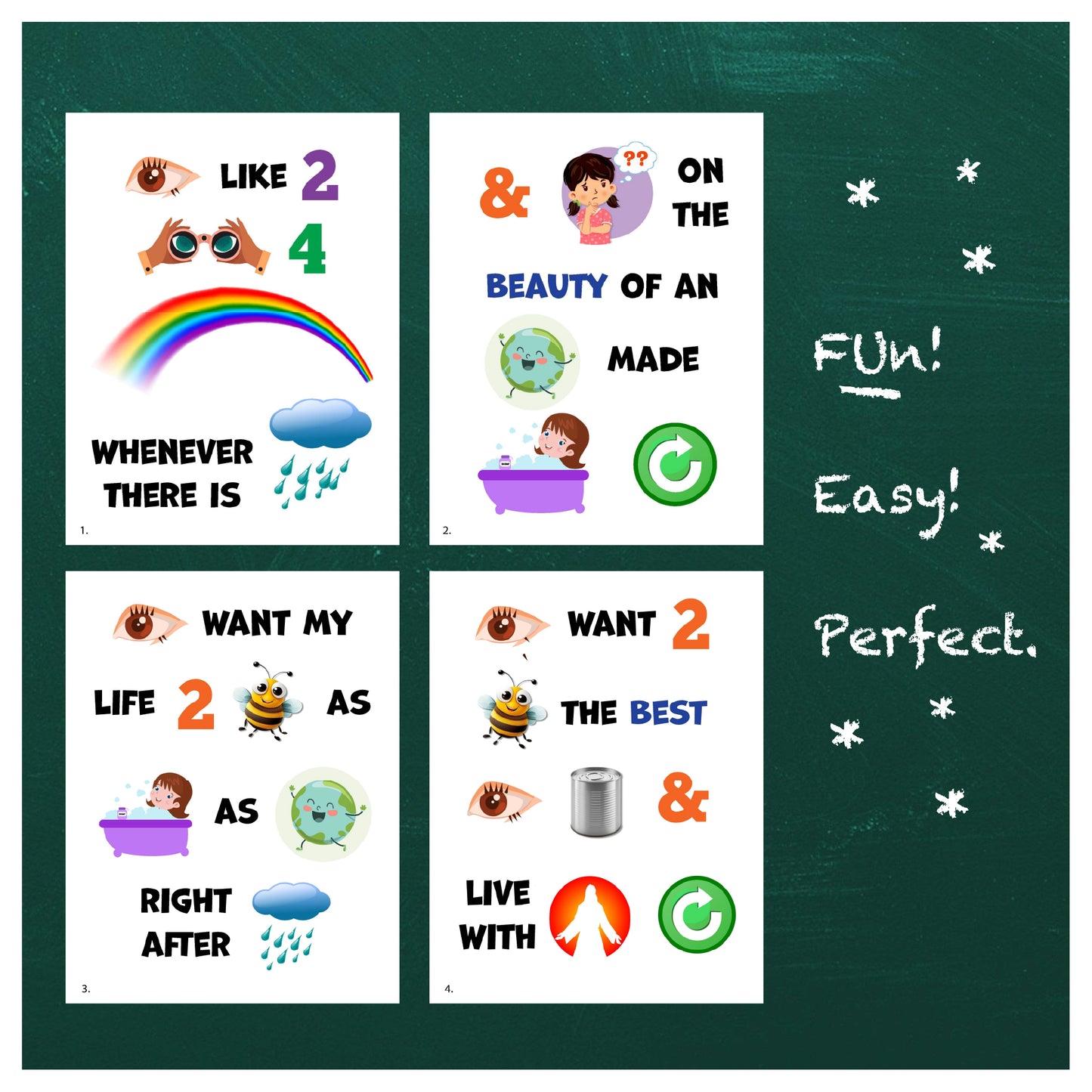 When I Am Baptized Singing Time Flipchart