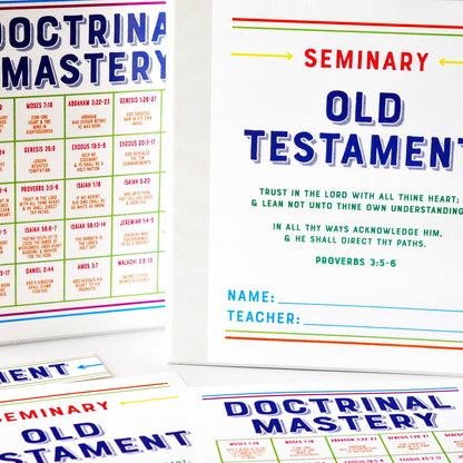 Old Testament Seminary Printable Bundle