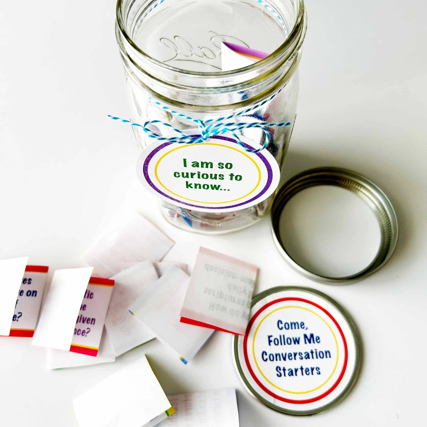 Conversation Starter Bundle LDS Family Game Cards Mormon Activity Set Family Home Evening Discussion Prompts Meaningful Family Connection Tool Dinner Table Activity Ideas Youth Group Game Cards Spiritual Discussion Starters Relief Society