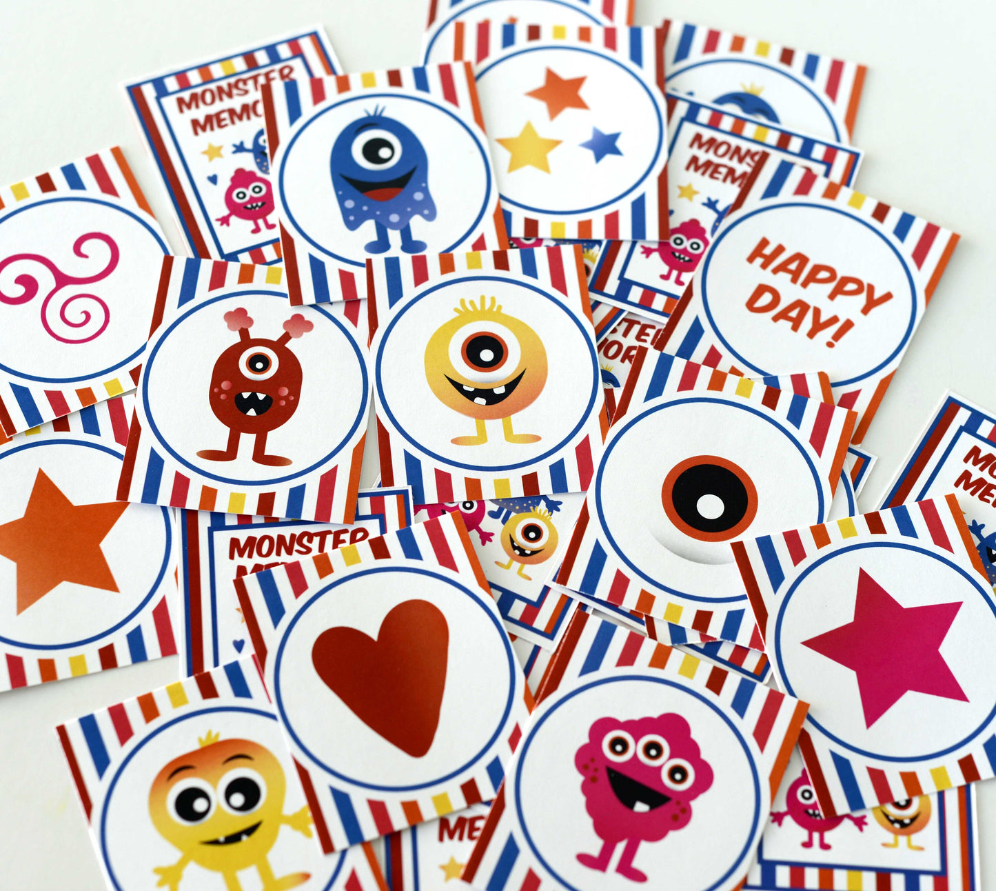 Monster Party Game – Printable Kit with 6 Activities for Kids Birthday